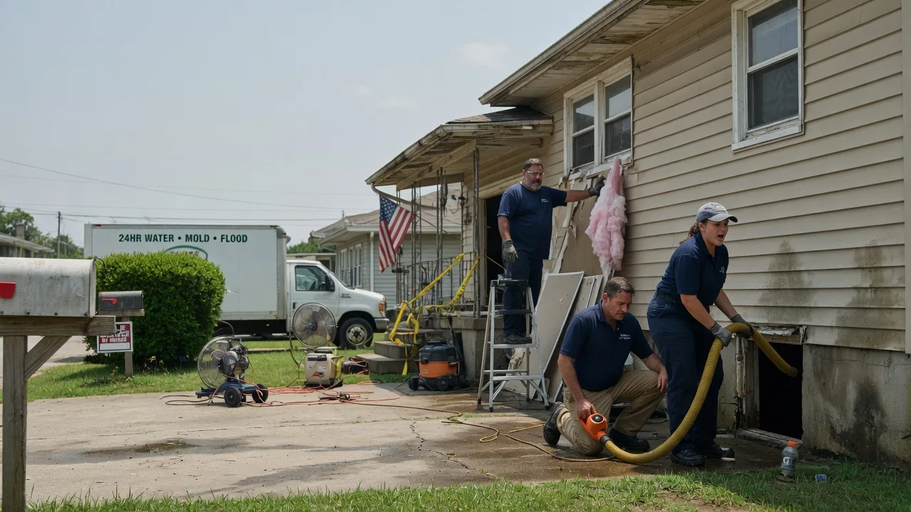 Water Damage Repair in Fredericksburg, TX near me